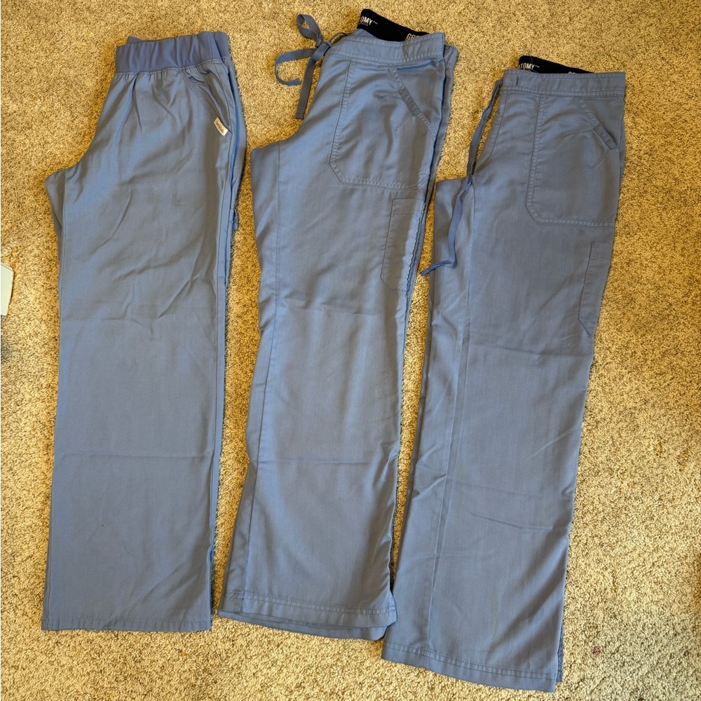 UPMC light blue women's scrub sets